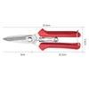 Garden Scissors Straight Head Pruning Shears Non-slip Handle Stainless Steel Outils Manuels Household Bonsai Pruing Scissors