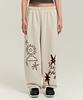 Akaibeuboldeu Sunmark Sweat Pants (Oatmeal)