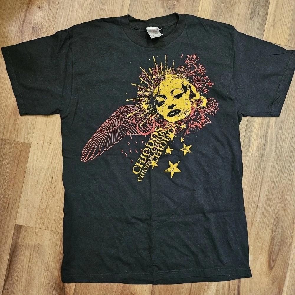 

2000#039;s Chiodos Band shirt Short Sleeve Gift Tour Full Size Unisex T-Shirt S