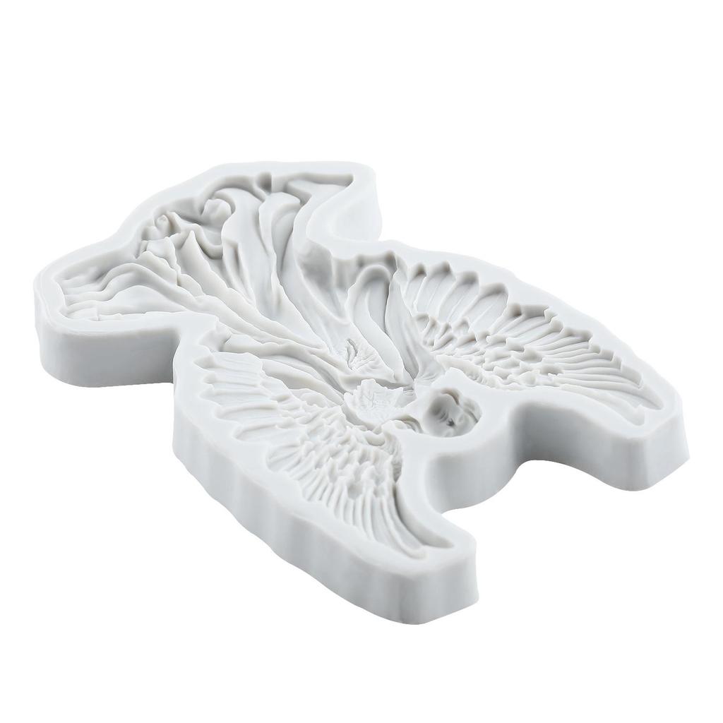 Angel Silicone Mold Angel Fondant Molds Cake Decorating Tools Cupcake Topper Candy Sugar Craft Gum Paste Polymer Clay