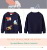 European and American Autumn Cartoon Cotton Long Sleeve Boys' Sweatshirt