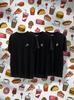 Set of 3 Black MyStars Fast Food T-Shirts S