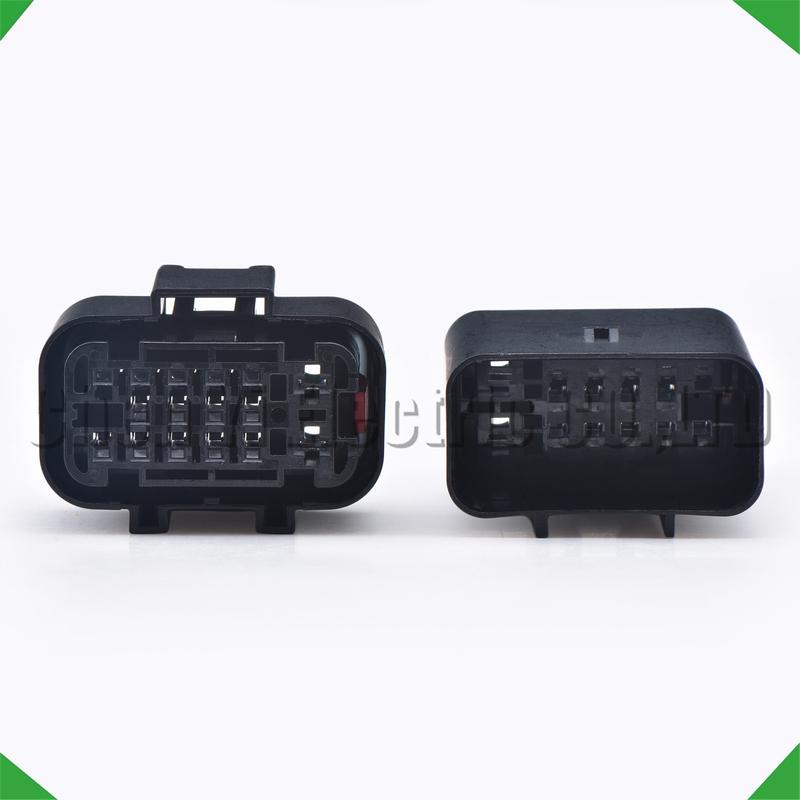 16 Pin Automotive Connectors Bumper Radar Sensor Trailer Power Wire Harness Plug 2304884-1 2404880-1 2304887-1 2404884-1 521194A