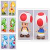 Mario Bros Super Luigi Bowser Princess Peach Pvc Action Figures Toy Kids