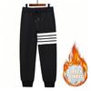 Men's Casual Pants  Thin Autumn and Winter Casual Sweatpants Youth Trend Versatile Men's Cropped Pants Long Pants Trend
