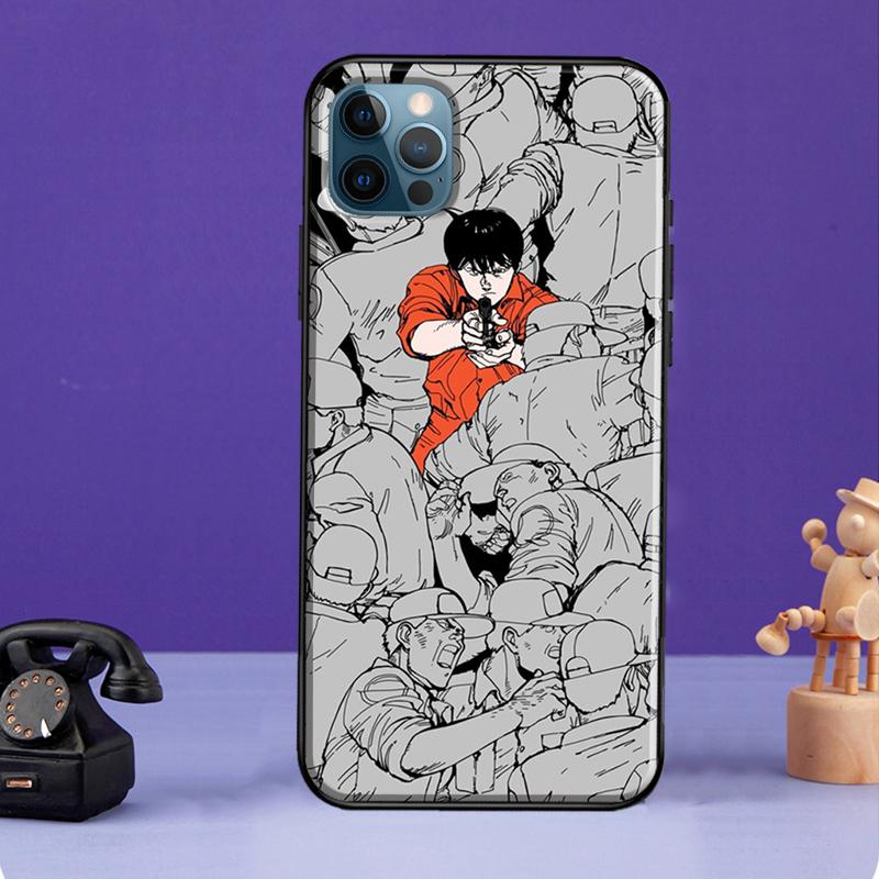 Akira Retro Vintage Phone Case For iPhone 11 14 13 Pro Max XS XR X SE 2020 5S 6S 7 8 Plus 12 Mini Back Cover
