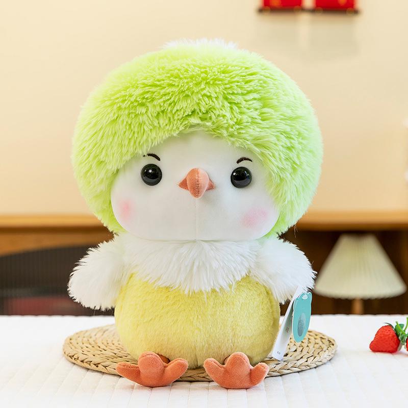 

Cute Yellow Plush Chicken Doll - Claw Machine Toy & Pillow Gift for Kids 28cm 0.14kg