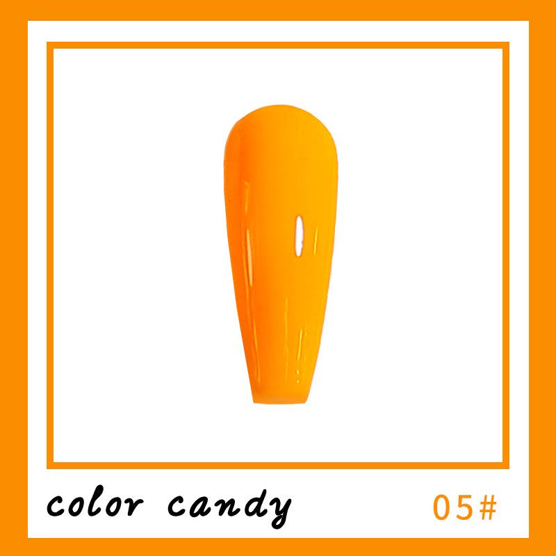 

Флуоресцентный радужный гель для ногтей «Конфета» - Светящийся, Стойкий Коллекция Весна/Лето 2025