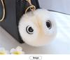 Fluffy Rabbit Fur Ball Pompom Owl Women Pompon Owl Female Toy Bag Car Trinket Jewelry Gift Bag Charm