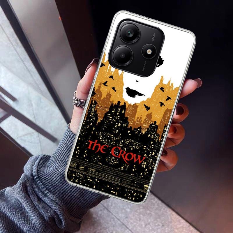 

Movie The C-Crow Phone Case For Xiaomi Redmi Note 15 14 14S 13 12S 12 Pro Plus 11S 11 10S 10 4G Cover 11E 11T 5G Print Fundas Re Note 14 Pro Plus