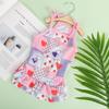 Spring/Summer Pet Suspender Dress for Dogs and Cats - Bichon & Teddy Print