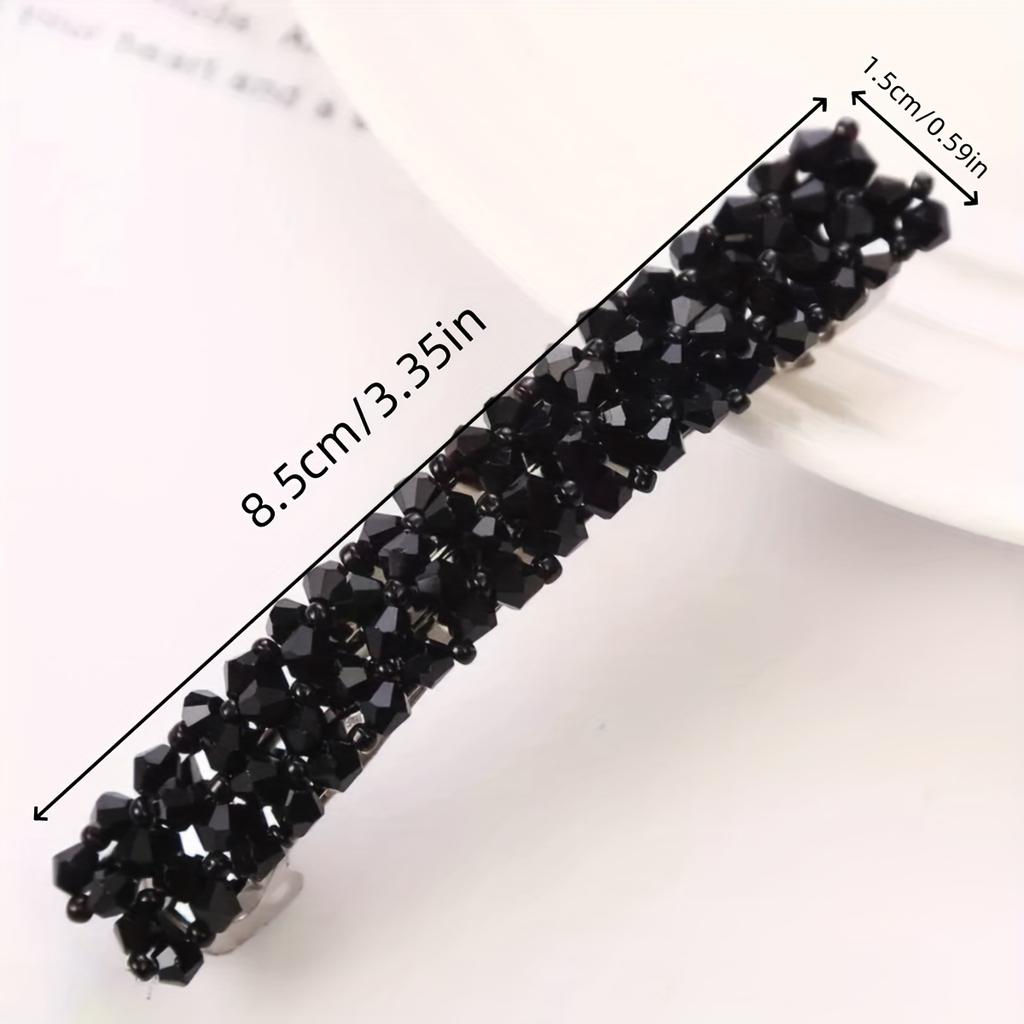 Craft Crystal Bangs Clip Side Clip Hair Accessories Horizontal Clip