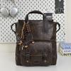 Schoolbag new bag women's retro backpack commuter backpack versatile schoolbag rear backpack fashion women's bag going out small schoolbag