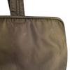 Prada Triangular Logo Handbag Khaki Women Used