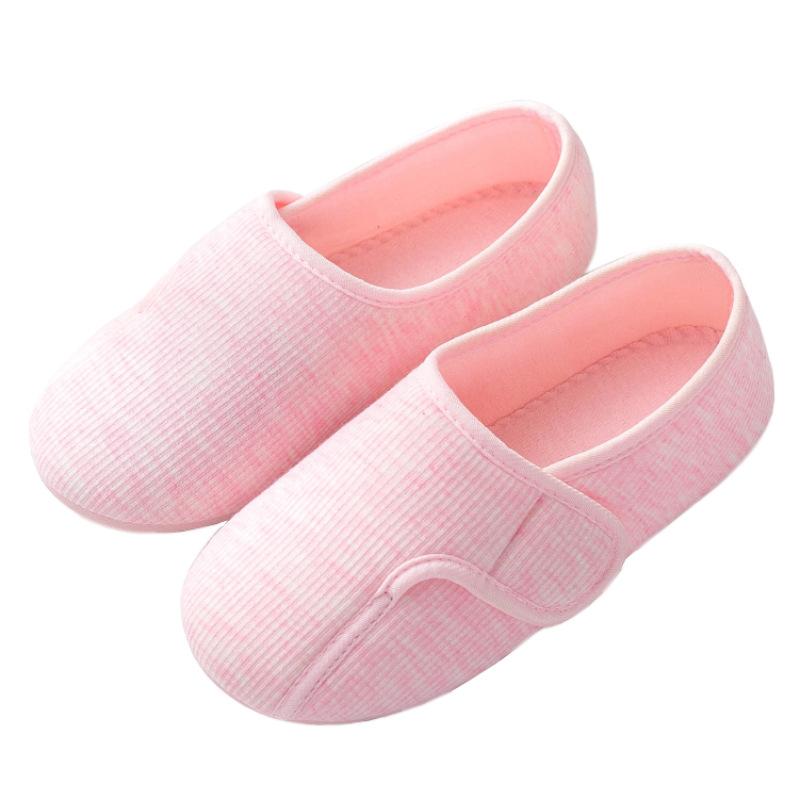 Women's Spring and Autumn Package with Summer Thin Section Soft Bottom Non-slip Home Shoes Floor Cotton Slippers
