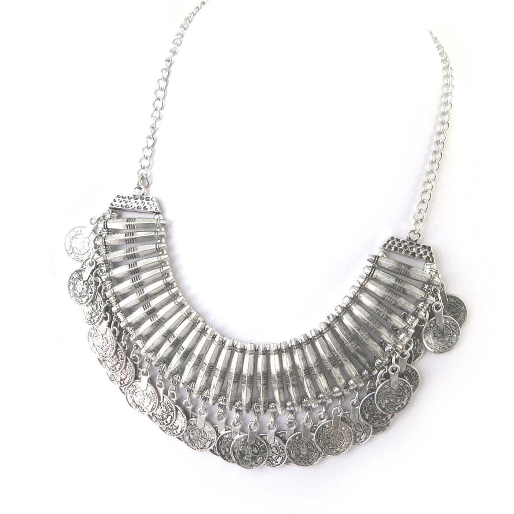 Les Trésors De Lily [N5060] - Colier creator 'Kilimanjaro' argintiu