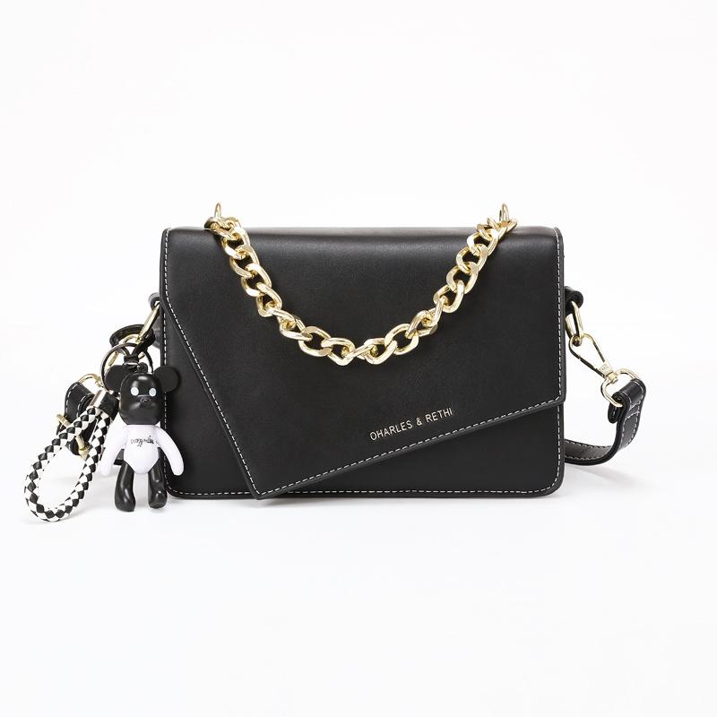 Holiday gift 2025 new messenger bag girls small square bag shoulder bag women's portable fashion underarm bag women's bag