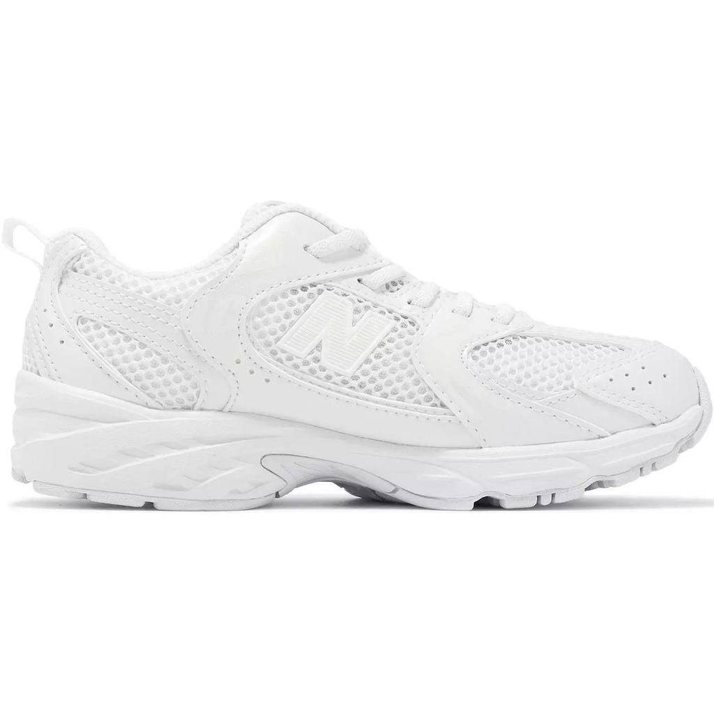 New Balance NB 530 Comfortable Versatile Mid-Top Casual Shoes Kids Sneaker White PZ530PA