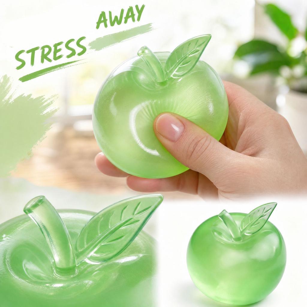 Stress Toy with Leaf and Oil Scent for Adults and Kids