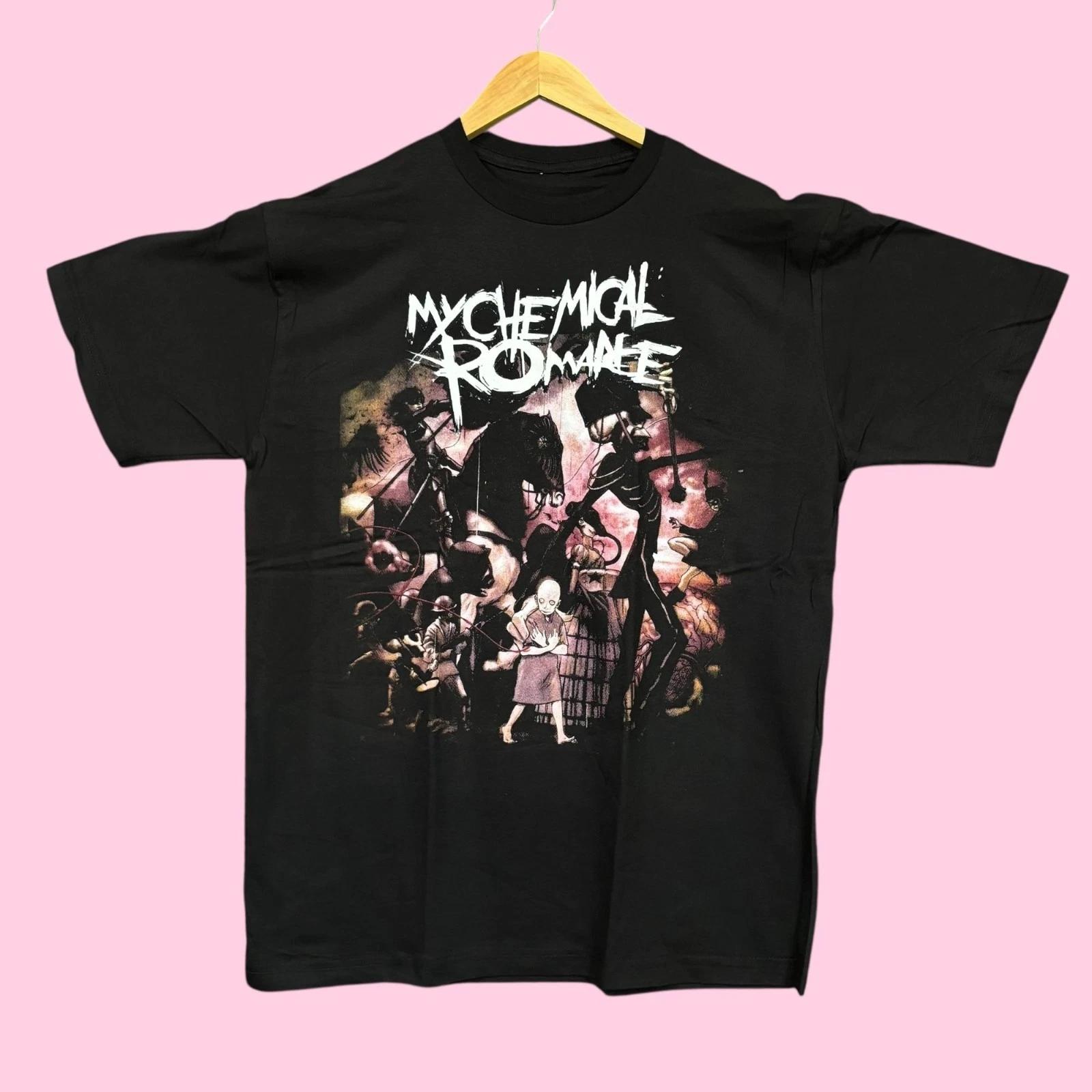 

My Chemical Romance The Black Parade Album Punk Rock Band Tee L S