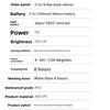 Solar LED Security Alarm Light PIR Motion Sensor Waterproof Outdoor Warning Lamp for Farm, Pond, Home, Yard, Warehouse and Villa
