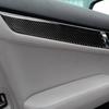 4Pcs Carbon Fiber Door Panel Cover Trim For Mercedes-Benz C Class W204 2007-2013