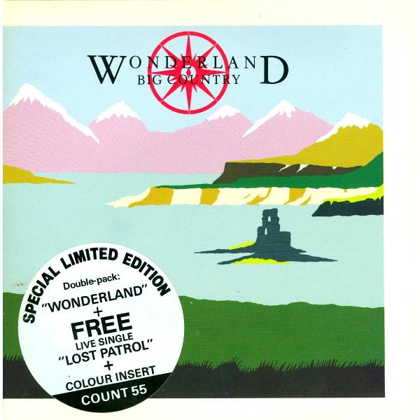 

7inch Record BIG COUNTRY Wonderland COUNT55 MERCURY 1984 Japan Rock Used