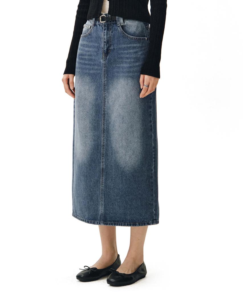 Deketeuumeon Signature Long Skirt Dcsk003Blueb