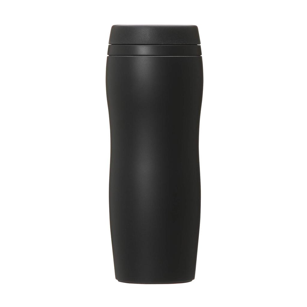 Starbucks Curved Stainless Steel Bottle, Matte Black, 355ml