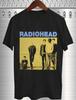 Vzácné! Radiohead Tour 2025 Grafické Základní Černé Unisex Tričko Muži Ženy horké nové Unisex Tričko