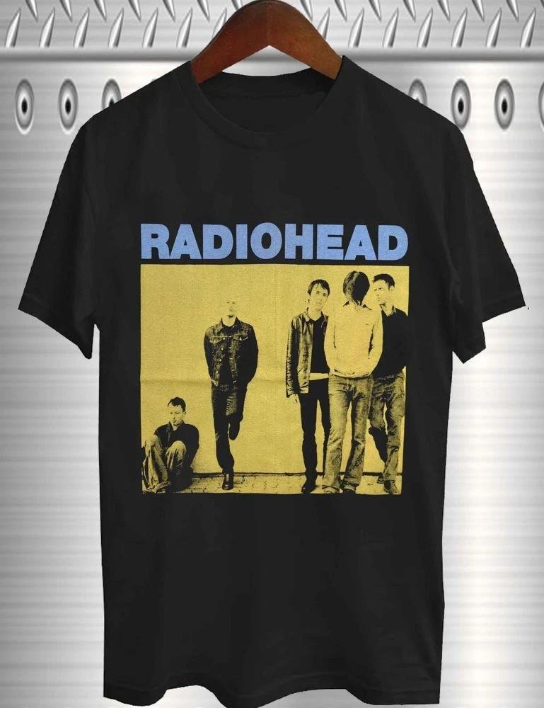 rare! Radiohead Tour 2025 Graphic Basic Black Unisex T shirt Men Women hot new Unisex T-Shirt S