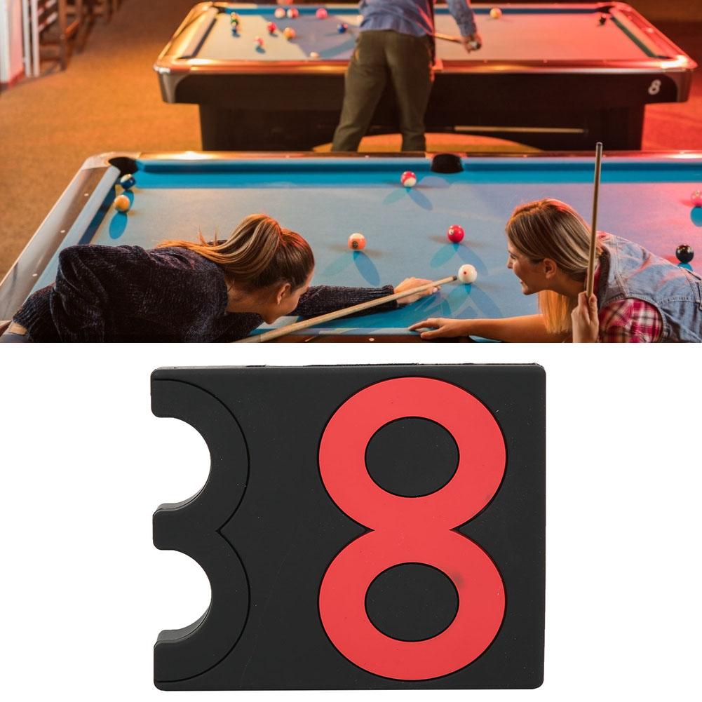 2 Stück Tragbarer Billardtisch Billard Snooker Queue Spitzenformer Pressformwerkzeug