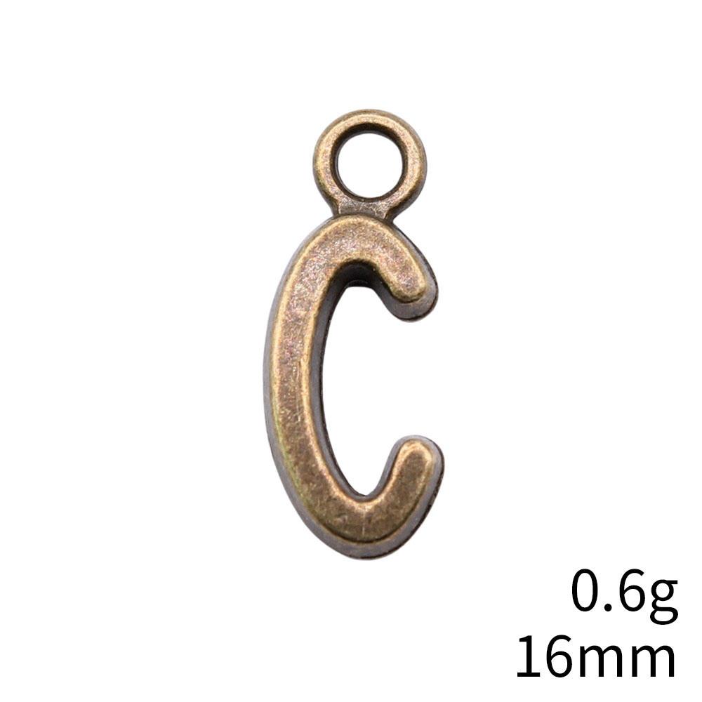 Valentine's Day Charms For Jewelry Alphabet Tag Letters Charms Pendant Cheap Things Woman Pendant