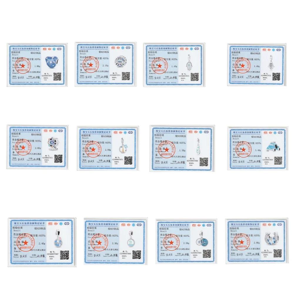 925 Silber Rosa Zirkon Liebesperlen Anhänger Passend für Armband Damen Schmuck DIY Geschenk Zarte Accessoires Jahrestag Geschenk