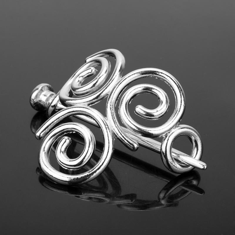 European & American Retro Celtic Knot Hairpin - Metal Crown Updo Clip