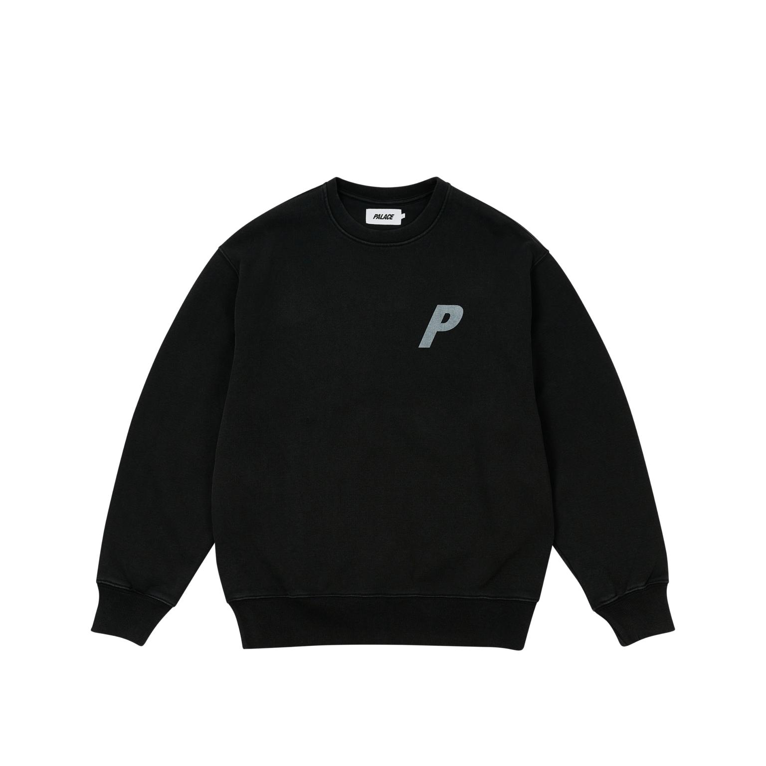 

Palace Пигмент P3 Crew Черный Унисекс Топы P28CS032 S