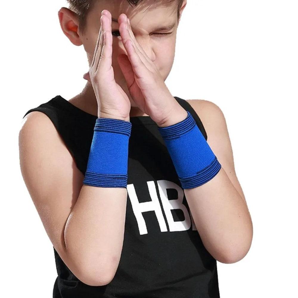 2Pcs Elbow And Knee Sleeves Kids, Toddler Knee Braces Elbow Braces Volleyball, Tennis Elbow Compression Sleeve for Volleyball L