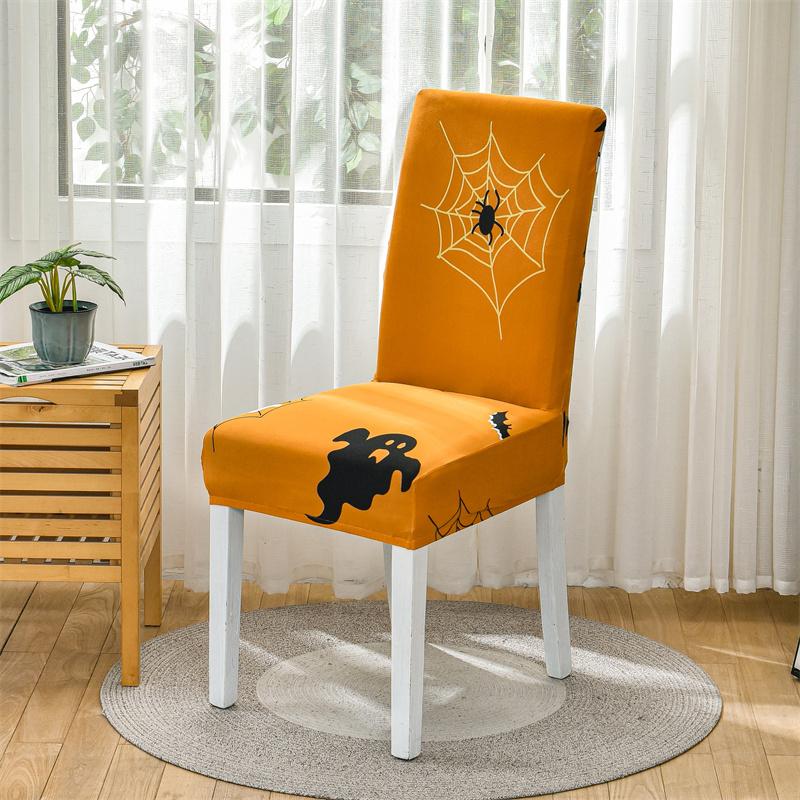Christmas Decoration Stretch Covers Chair Cover For Dining Room Office Banquet Chair Protector Elastic Material Armchair Cover