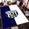West Bromwich Albion Logo Rug Non-slip Rug Suitable for Living Room and Bedroom Sofas
