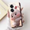 For Oppo Reno11 F 5G CPH2603 Case Cute Cartoon Printed Cherries Soft Silicone Cover For Oppo F25 Pro 5G 6.7" Phone Cases Coque