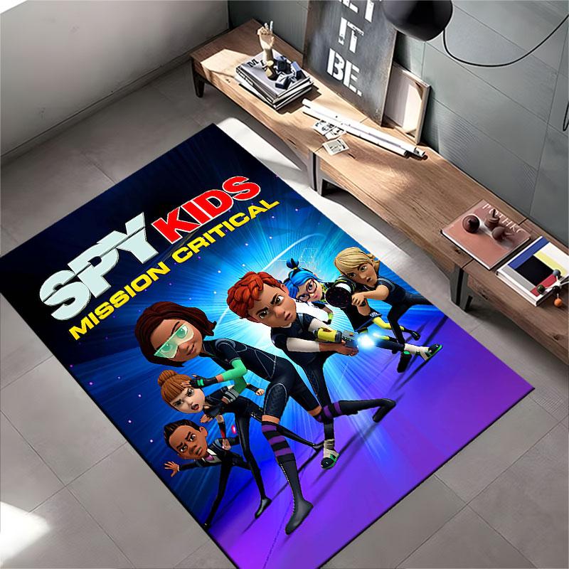 Spy Kids Mission Critical Carpet suitable as a non-slip mat for the living room or bedroom sofa