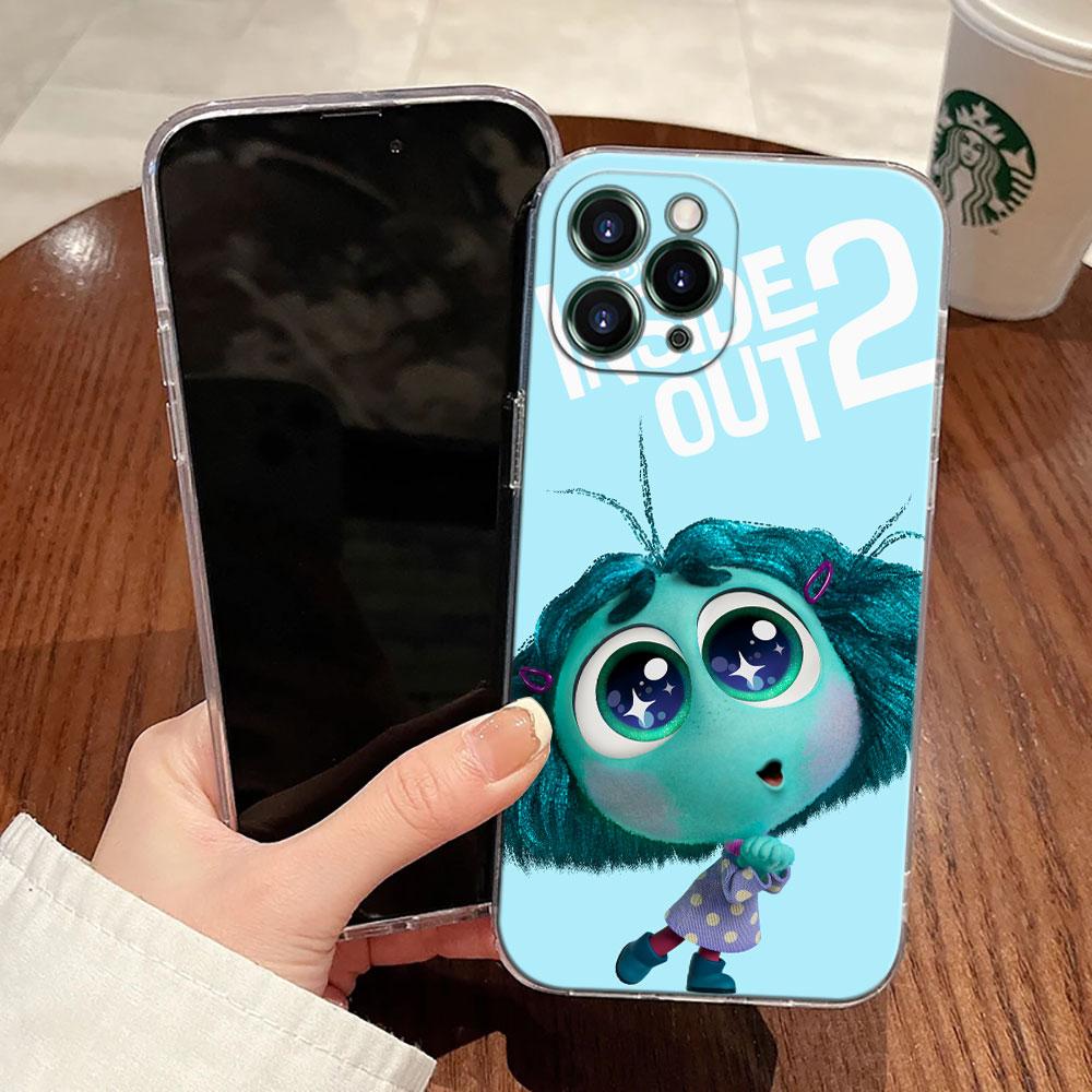 Inside Out Anger Sadness Disgust Phone Case For iPhone 17 Pro Max 17E 11 12 13 14 15 16 Pro Max Plus 17 Air 16E 7 XS Soft Cover