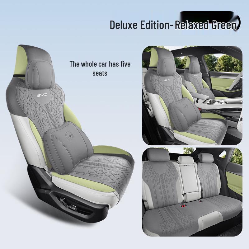 All-Season Special Half-Wrap Car Seat Cushion for Yuan UP