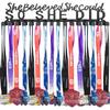 Ironwork Display Rack Sports Themed Awards Frame Soccer So She Did Medal Hanger  Runner