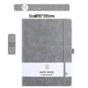 A7 Taschenformat Tragbares Hautgefühl Notizbuch - A5 Schülerkalender & Mini Besprechungsplaner mit Band