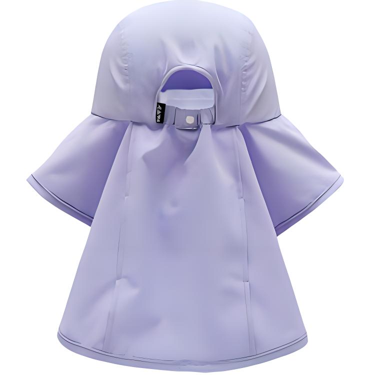 Anta Solid Color Design - Sun Protection Hat Kids Hats Purple A392426205-5