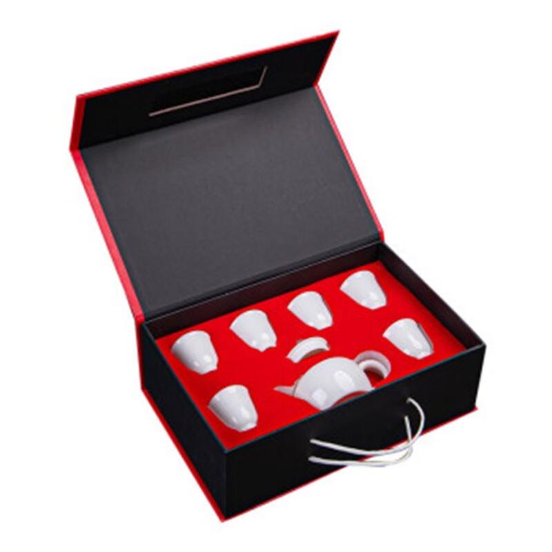 

Tuopai Glossy Mutton Fat Jade Porcelain Set