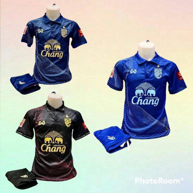 THAILAND Nationalfußball Vintage Polohemd Unisex Herren Damen Sport Trainingstrikot CHEER Druck Schnelltrocknend Kurzarm Uniform Elefant Bier
