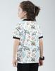 MONTE CARLO Boys Printed Collar Neck Tshirt