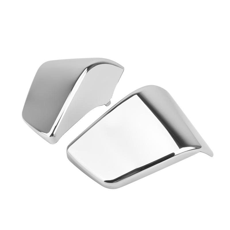 

Мотоцикл Хром Левый Правый ABS Крышка Бокового Обтекателя Аккумулятора Защита Для Honda Shadow ACE VT400 VT750 VT 400 750 1997-2003